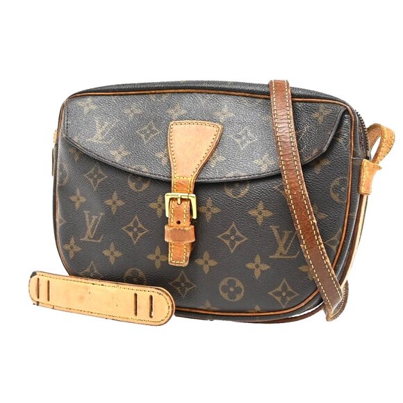 Louis Vuitton Handbags - LOUIS VUITTON Jeune Fille MM Shoulder Bag Monogram Leather Brown M51226 30EF109